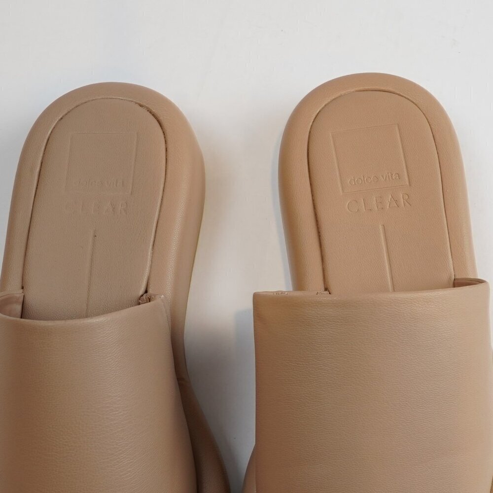 Dolce Vita Rosco Slide Sandals Cafe Brown Beige - Size 9.5 - NWOB - Picture 5 of 7